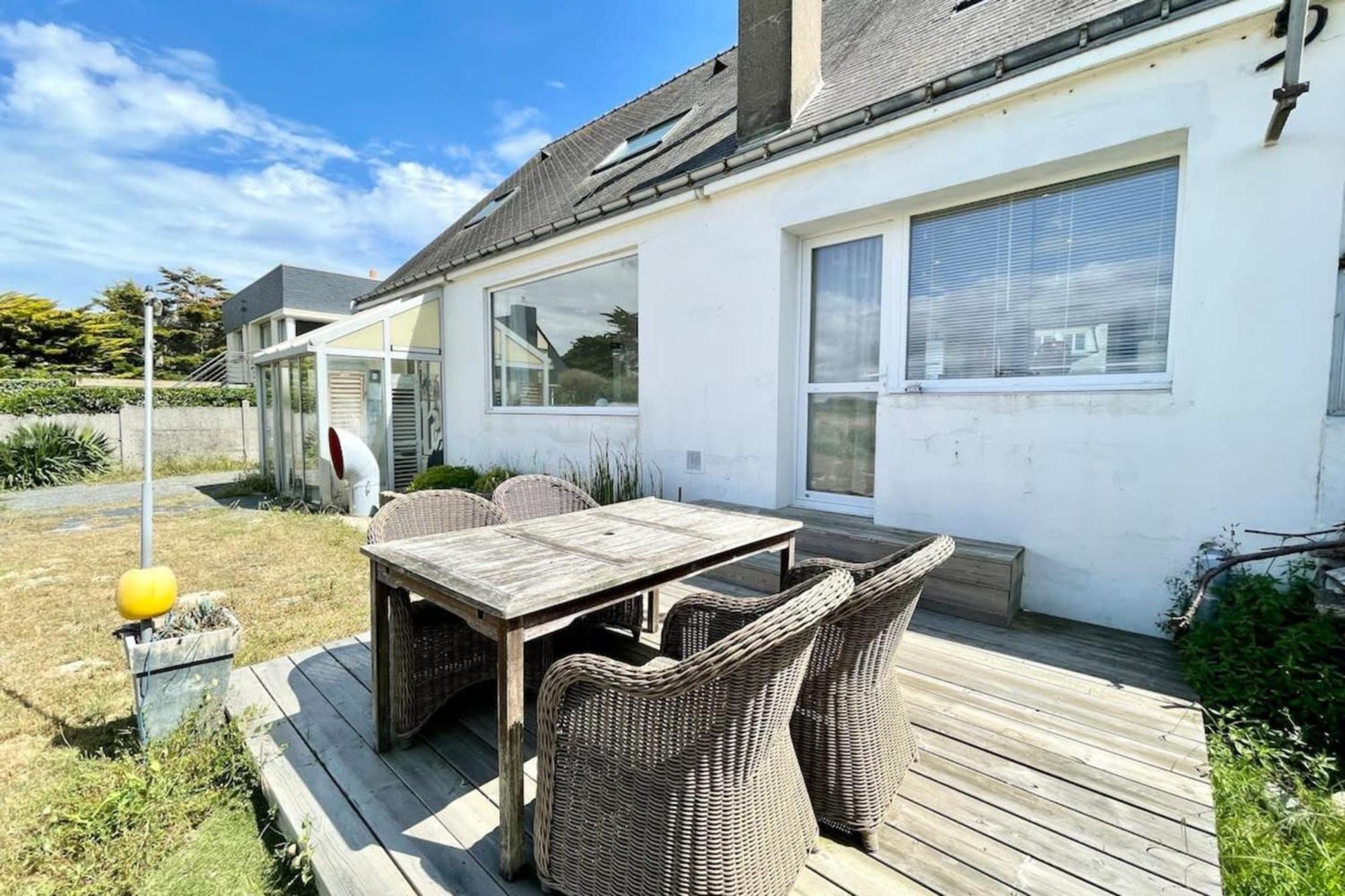 Maison Ultra Coconning Jardin Face Aux Plages Ploemeur Kültér fotó