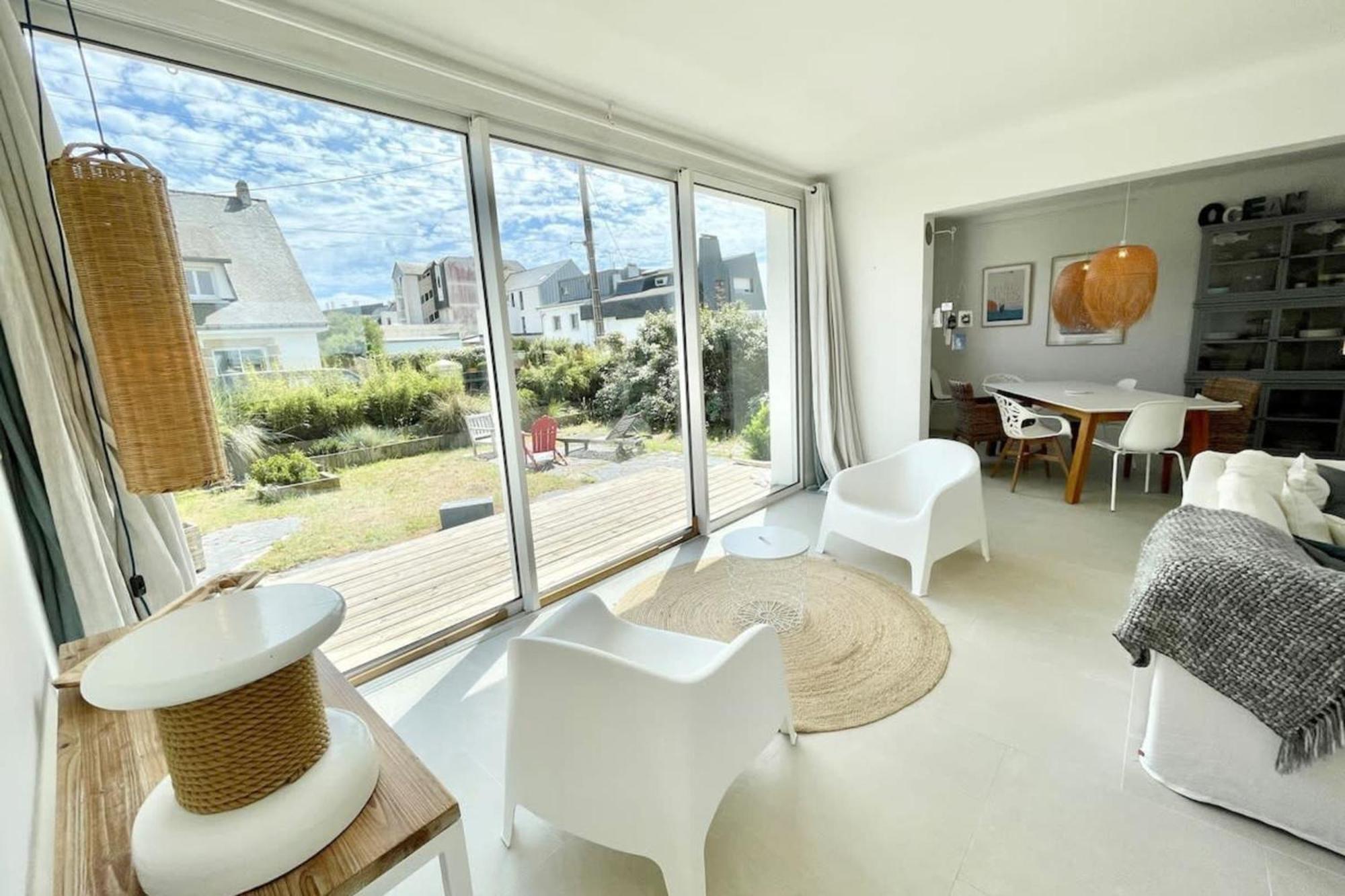 Maison Ultra Coconning Jardin Face Aux Plages Ploemeur Kültér fotó