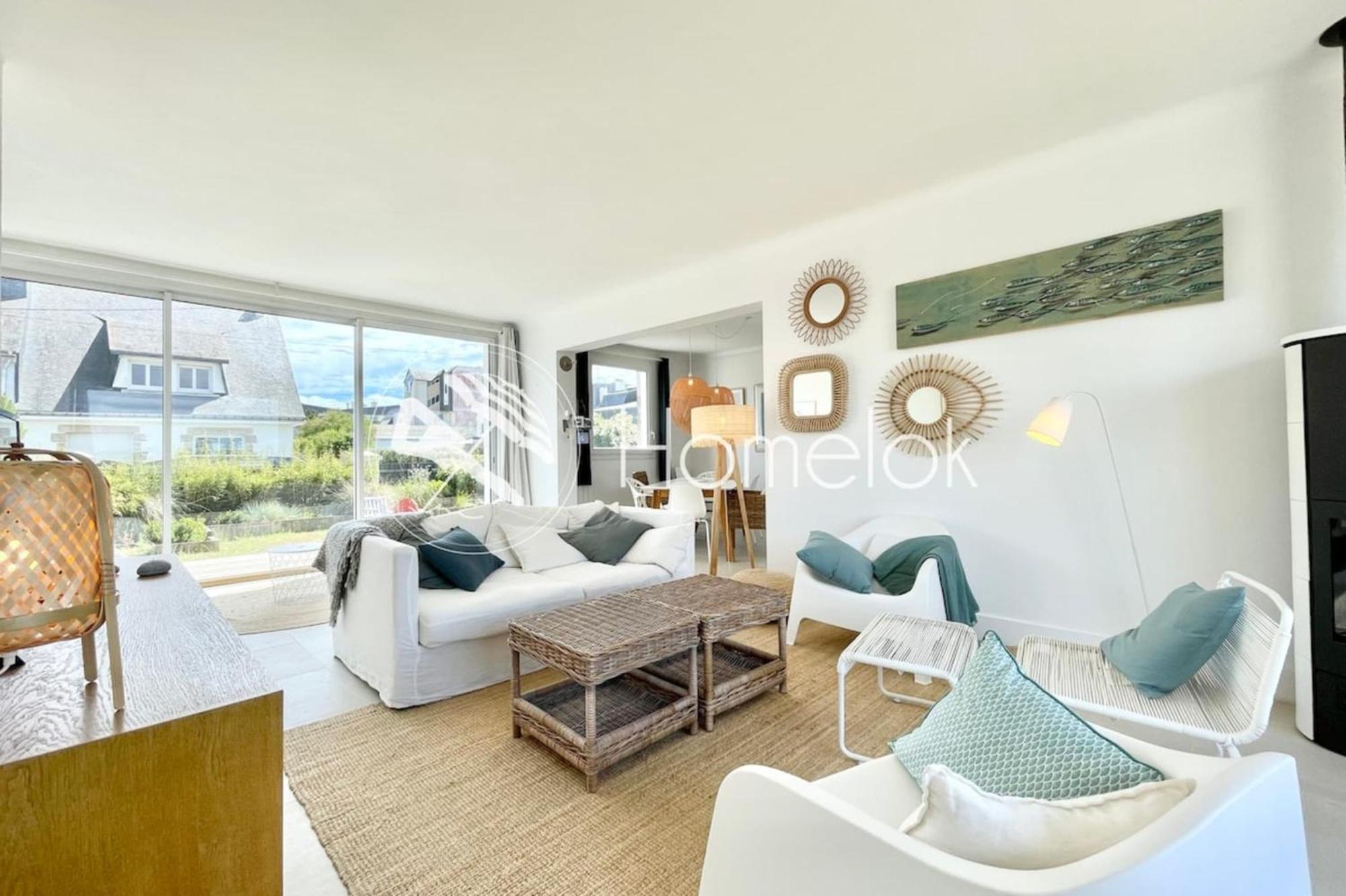 Maison Ultra Coconning Jardin Face Aux Plages Ploemeur Kültér fotó