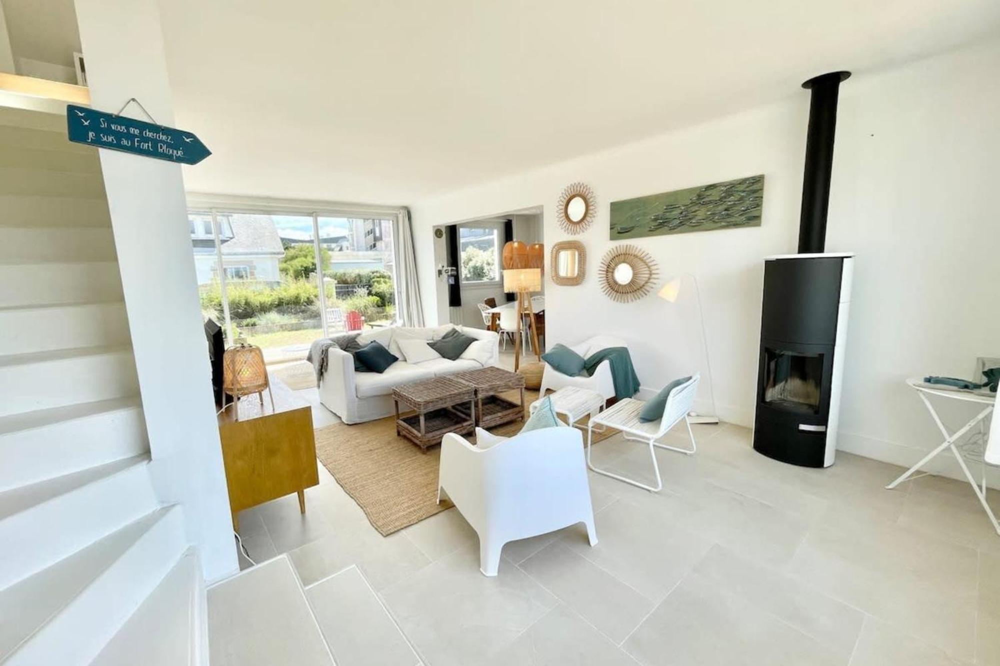 Maison Ultra Coconning Jardin Face Aux Plages Ploemeur Kültér fotó